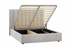 Кровать Ingrid 1600 с основанием и ПМ (Ультра Смог) Модель 312 в Полевском - polevskoy.ok-mebel.com | фото 2
