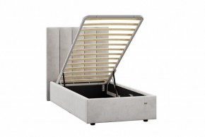 Кровать Ingrid 900 с основанием и ПМ (Ультра Смог) Модель 312 в Полевском - polevskoy.ok-mebel.com | фото 2