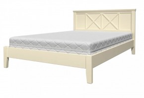 ГРАЦИЯ-2 Кровать из массива 1600 (Слоновая кость) в Полевском - polevskoy.ok-mebel.com | фото