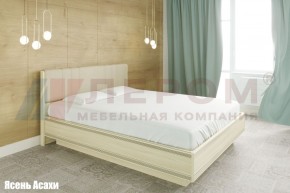 Кровать КР-1013 с мягким изголовьем в Полевском - polevskoy.ok-mebel.com | фото
