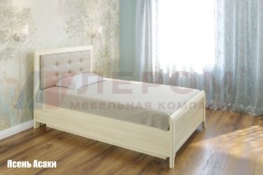 Кровать КР-1031 с мягким изголовьем в Полевском - polevskoy.ok-mebel.com | фото