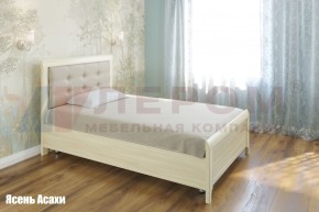 Кровать КР-2031 с мягким изголовьем в Полевском - polevskoy.ok-mebel.com | фото
