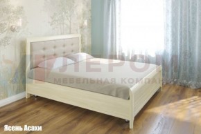 Кровать КР-2034 с мягким изголовьем в Полевском - polevskoy.ok-mebel.com | фото 2