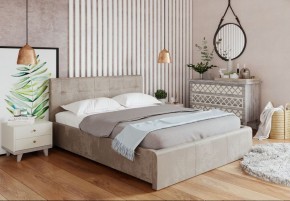 Кровать Изабелла с латами Newtone light beige 1400x2000 в Полевском - polevskoy.ok-mebel.com | фото 3