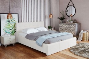 Кровать Лаура с латами Nice White 1400x2000 в Полевском - polevskoy.ok-mebel.com | фото 1