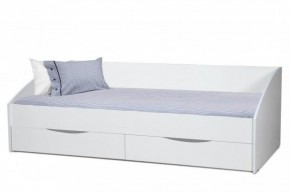 Кровать одинарная "Фея - 3" симметричная New (2000Х900) белая в Полевском - polevskoy.ok-mebel.com | фото