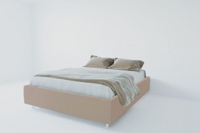 Кровать Подиум с ортопедическим основанием 800 (велюр серый) в Полевском - polevskoy.ok-mebel.com | фото