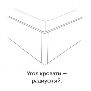Кровать "Милана" с мягкой спинкой БЕЗ основания 1200х2000 в Полевском - polevskoy.ok-mebel.com | фото 3