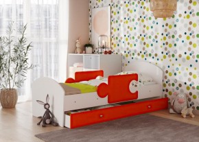 Кровать "Мозайка" на ламелях + бортики + ящики в Полевском - polevskoy.ok-mebel.com | фото 3