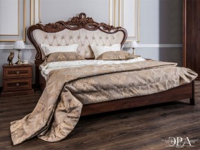 Кровать с мягким изголовьем Афина 1600 (караваджо) в Полевском - polevskoy.ok-mebel.com | фото 1