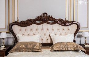 Кровать с мягким изголовьем Афина 1600 (караваджо) в Полевском - polevskoy.ok-mebel.com | фото 4