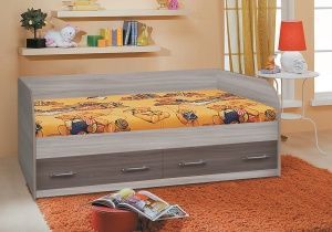 Кровать с ящиками Сказка 800 в Полевском - polevskoy.ok-mebel.com | фото 1