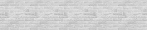 Кухонный фартук 610х3000х1,5 (композит) КМ Кирпич серый в Полевском - polevskoy.ok-mebel.com | фото