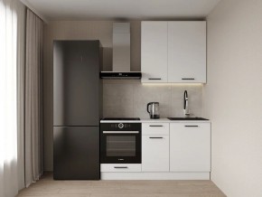 Кухонный гарнитур Белый Глянец 1600 h950 (Стол. 38мм) в Полевском - polevskoy.ok-mebel.com | фото