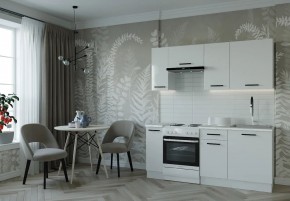 Кухонный гарнитур Белый Глянец 1800 (Стол. 26мм) в Полевском - polevskoy.ok-mebel.com | фото