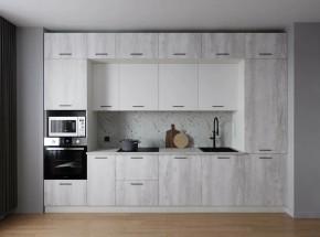 Кухонный гарнитур Бланка 3400 (Стол. 38мм) в Полевском - polevskoy.ok-mebel.com | фото