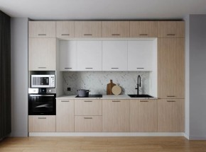 Кухонный гарнитур Демо 3400 (Стол. 38мм) в Полевском - polevskoy.ok-mebel.com | фото