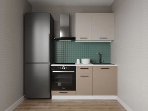 Кухонный гарнитур Каппучино 1600 (Стол. 38мм) в Полевском - polevskoy.ok-mebel.com | фото