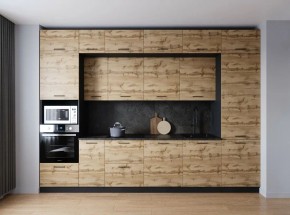 Кухонный гарнитур Крафт 3400 (Стол. 26мм) в Полевском - polevskoy.ok-mebel.com | фото