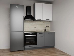 Кухонный гарнитур Меренга 1600 h950 (Стол. 26мм) в Полевском - polevskoy.ok-mebel.com | фото