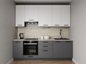 Кухонный гарнитур Меренга 2400 h950 (Стол. 26мм) в Полевском - polevskoy.ok-mebel.com | фото