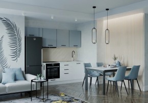 Кухонный гарнитур Ниагара 2550 (Стол. 38мм) в Полевском - polevskoy.ok-mebel.com | фото
