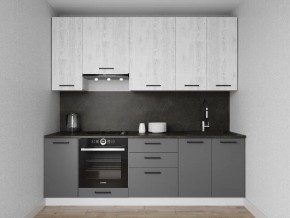 Кухонный гарнитур Санторини 2400 h950 (Стол. 38мм) в Полевском - polevskoy.ok-mebel.com | фото