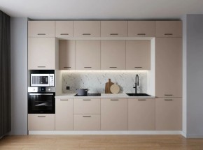 Кухонный гарнитур Шампань 3400 (Стол. 38мм) в Полевском - polevskoy.ok-mebel.com | фото