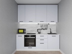 Кухонный гарнитур Смоки 2200 h950 (Стол. 26мм) в Полевском - polevskoy.ok-mebel.com | фото