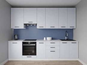 Кухонный гарнитур Смоки 2400 h950 (Стол. 38 мм) в Полевском - polevskoy.ok-mebel.com | фото