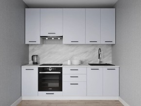 Кухонный гарнитур Смоки 3000 h950 (Стол. 38 мм) в Полевском - polevskoy.ok-mebel.com | фото
