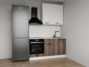 Кухонный гарнитур Старое Дерево 1600 h950 (Стол. 38мм) в Полевском - polevskoy.ok-mebel.com | фото