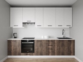 Кухонный гарнитур Старое Дерево 3000 h950 (Стол. 38мм) в Полевском - polevskoy.ok-mebel.com | фото