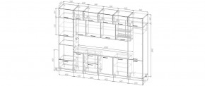 Кухонный гарнитур Старое Дерево 3400 (Стол. 38мм) в Полевском - polevskoy.ok-mebel.com | фото 2