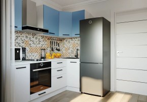 Кухонный гарнитур угловой Капри 2200х1000 (Стол. 26мм) в Полевском - polevskoy.ok-mebel.com | фото
