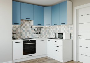 Кухонный гарнитур угловой Капри 2200х1600 h950 (Стол. 38мм) в Полевском - polevskoy.ok-mebel.com | фото