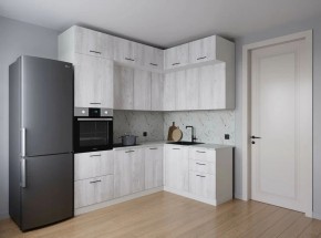 Кухонный гарнитур угловой Пайн 2200*1700 (Стол. 26мм) в Полевском - polevskoy.ok-mebel.com | фото