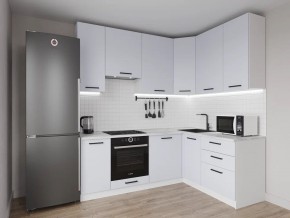 Кухонный гарнитур угловой Смоки 2200*1600 h950 (Стол. 38мм) в Полевском - polevskoy.ok-mebel.com | фото