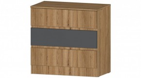 ЛЕНОРА Комод 3 ящика (графит) в Полевском - polevskoy.ok-mebel.com | фото