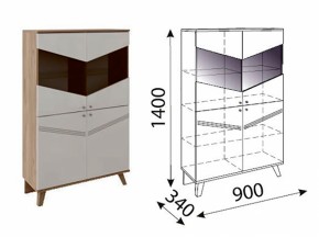 Лимба (гостиная) М04 Сервант в Полевском - polevskoy.ok-mebel.com | фото