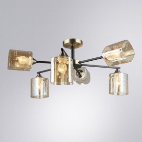 Люстра на штанге Arte Lamp Merci A4185PL-6BK в Полевском - polevskoy.ok-mebel.com | фото 2