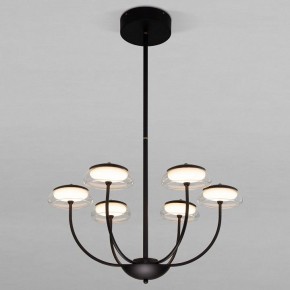 Люстра на штанге Eurosvet Fungo 50388 LED черный в Полевском - polevskoy.ok-mebel.com | фото