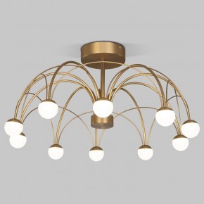 Люстра на штанге Eurosvet Ragno 90031/10 LED золото в Полевском - polevskoy.ok-mebel.com | фото