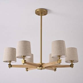 Люстра на штанге Imperiumloft Jorgenson Beige/Light wood STAVRA01 в Полевском - polevskoy.ok-mebel.com | фото 3