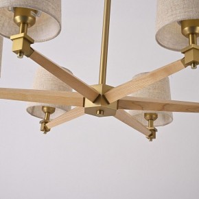 Люстра на штанге Imperiumloft Jorgenson Beige/Light wood STAVRA01 в Полевском - polevskoy.ok-mebel.com | фото 6