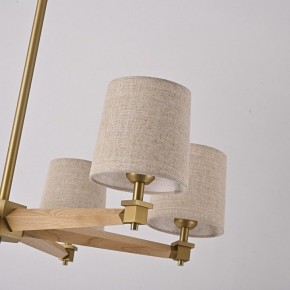 Люстра на штанге Imperiumloft Jorgenson Beige/Light wood STAVRA01 в Полевском - polevskoy.ok-mebel.com | фото 7
