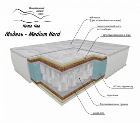 Матрас Medium Hard 1200*1900/1950/2000*h200 в Полевском - polevskoy.ok-mebel.com | фото