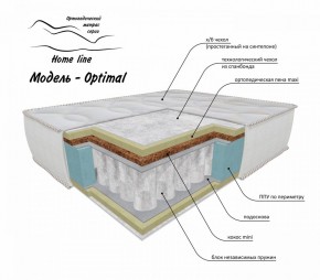 Матрас Optimal 800*1900/1950/2000*h200 в Полевском - polevskoy.ok-mebel.com | фото