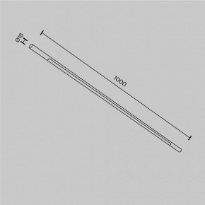 Модульный светильник Maytoni Basis C100CL-L1000-24W3-6K-B в Полевском - polevskoy.ok-mebel.com | фото 6