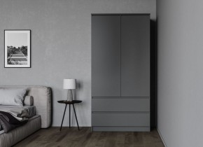 МОРИ МШ 900.1 Шкаф (графит) в Полевском - polevskoy.ok-mebel.com | фото 2